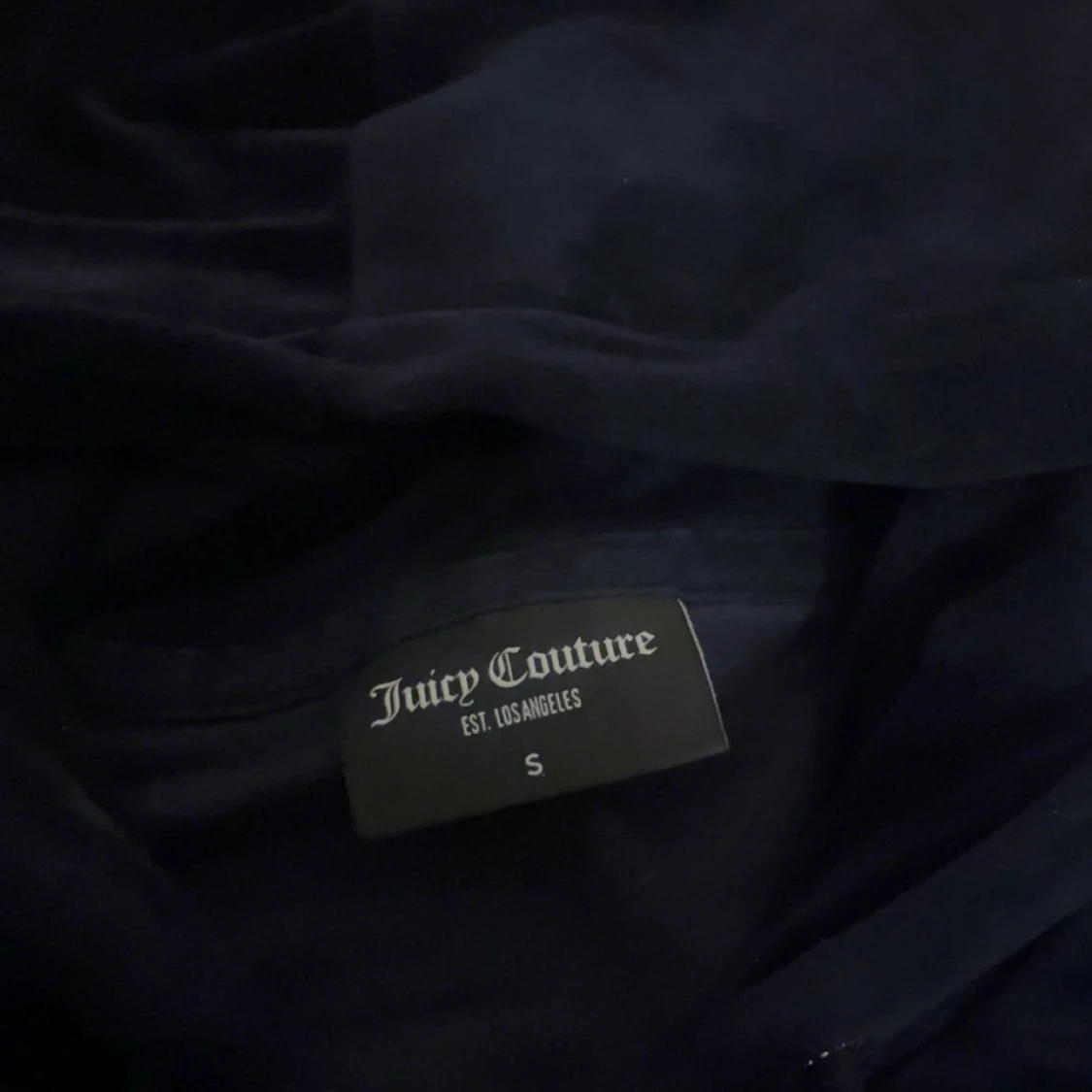 Marin Blå hoodie från Juicy Couture - 2