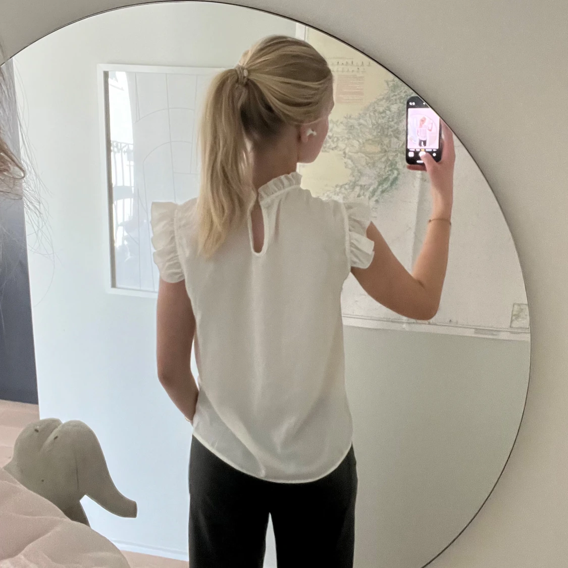 Vit blus - 1
