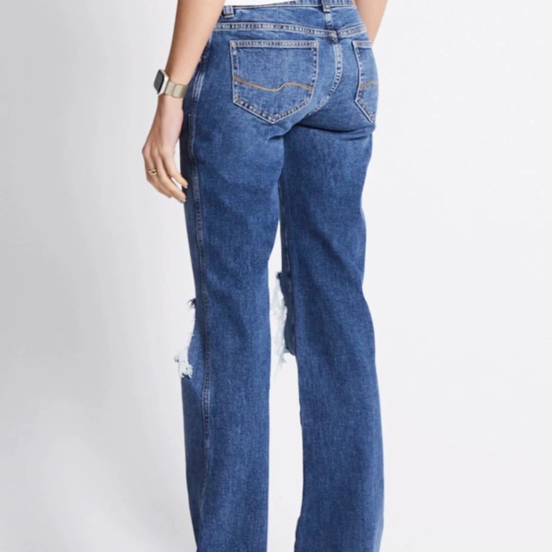 Lågmidjade bootcut jeans