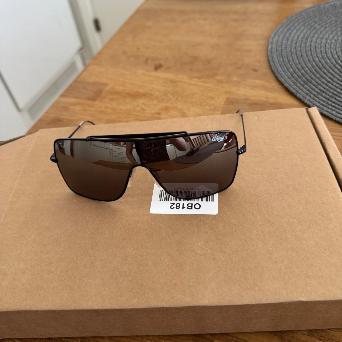 Ray-Ban svarta solglasögon - 2