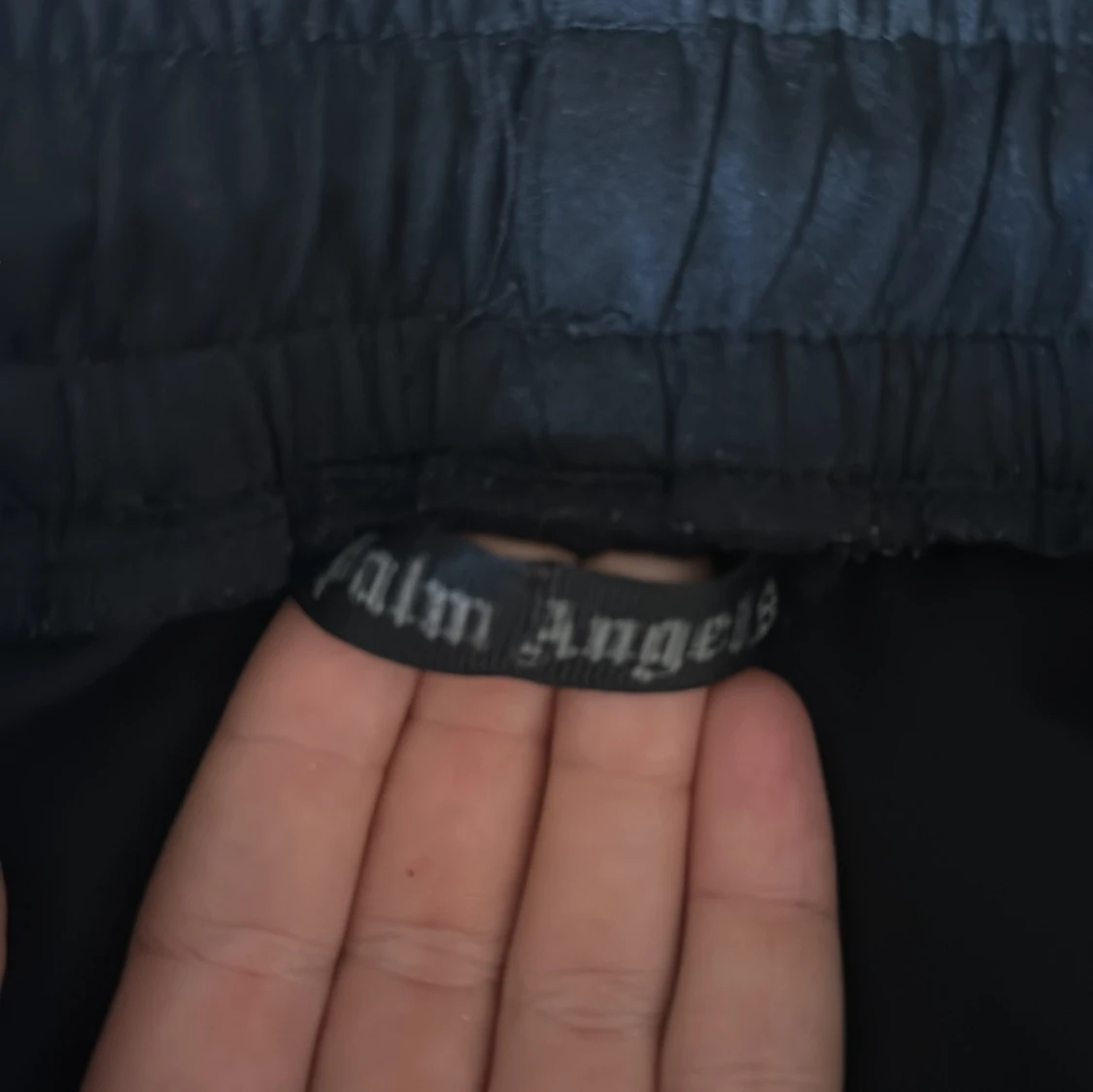 Svarta mjukisbyxor från Palm Angels - 1