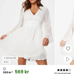 Studentklänning  - Super super fin student/skolavslutnings klänning, enbart använd en gång! Storlek small