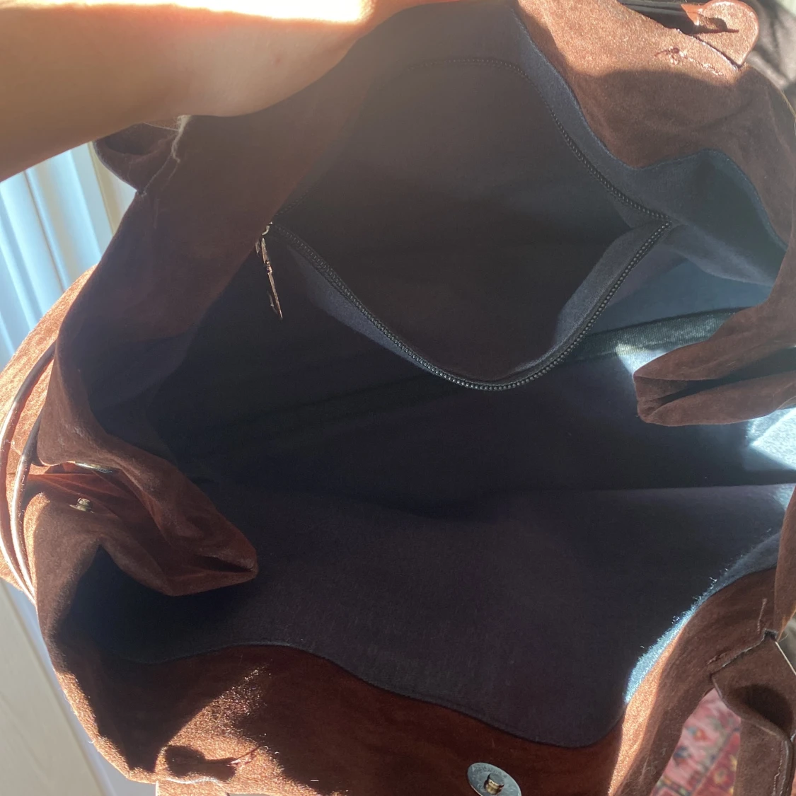 Brun axelväska  - 91