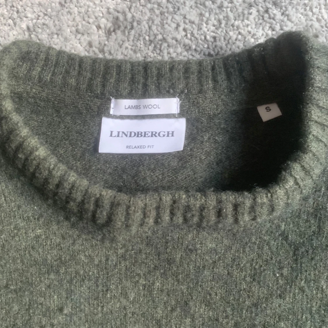 Grön ulltröja från Lindbergh - 1