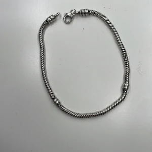 Pandora armband - Säljer min pandora kedja pga att den är lite för stor. Den är nästan oandvänd och ungefär 20 cm stor. Har några också charms som jag kan sälja(rabatt om många köp). Föreslå pris!💓