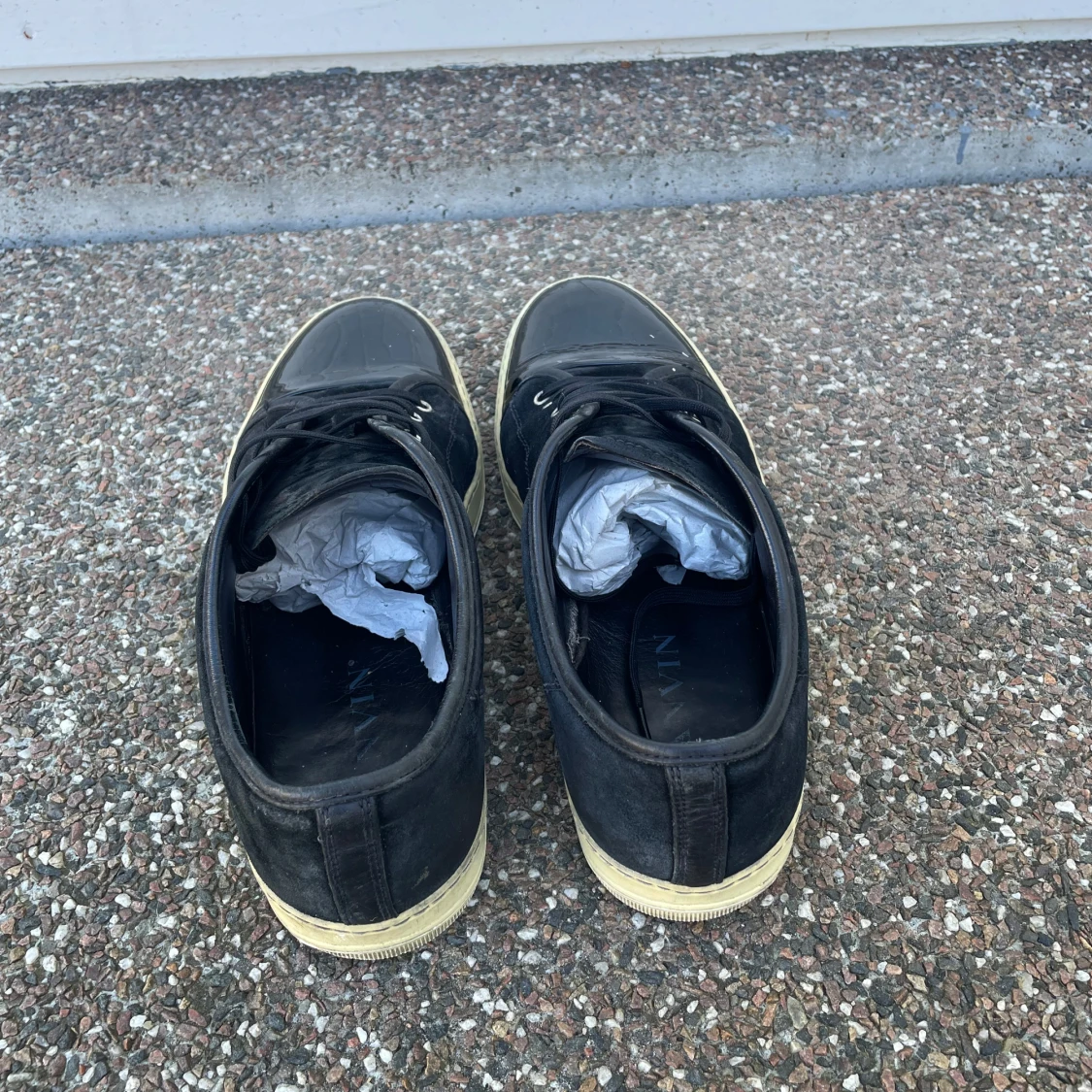 Lanvin DBB1 Patent Cap Toe  - 3