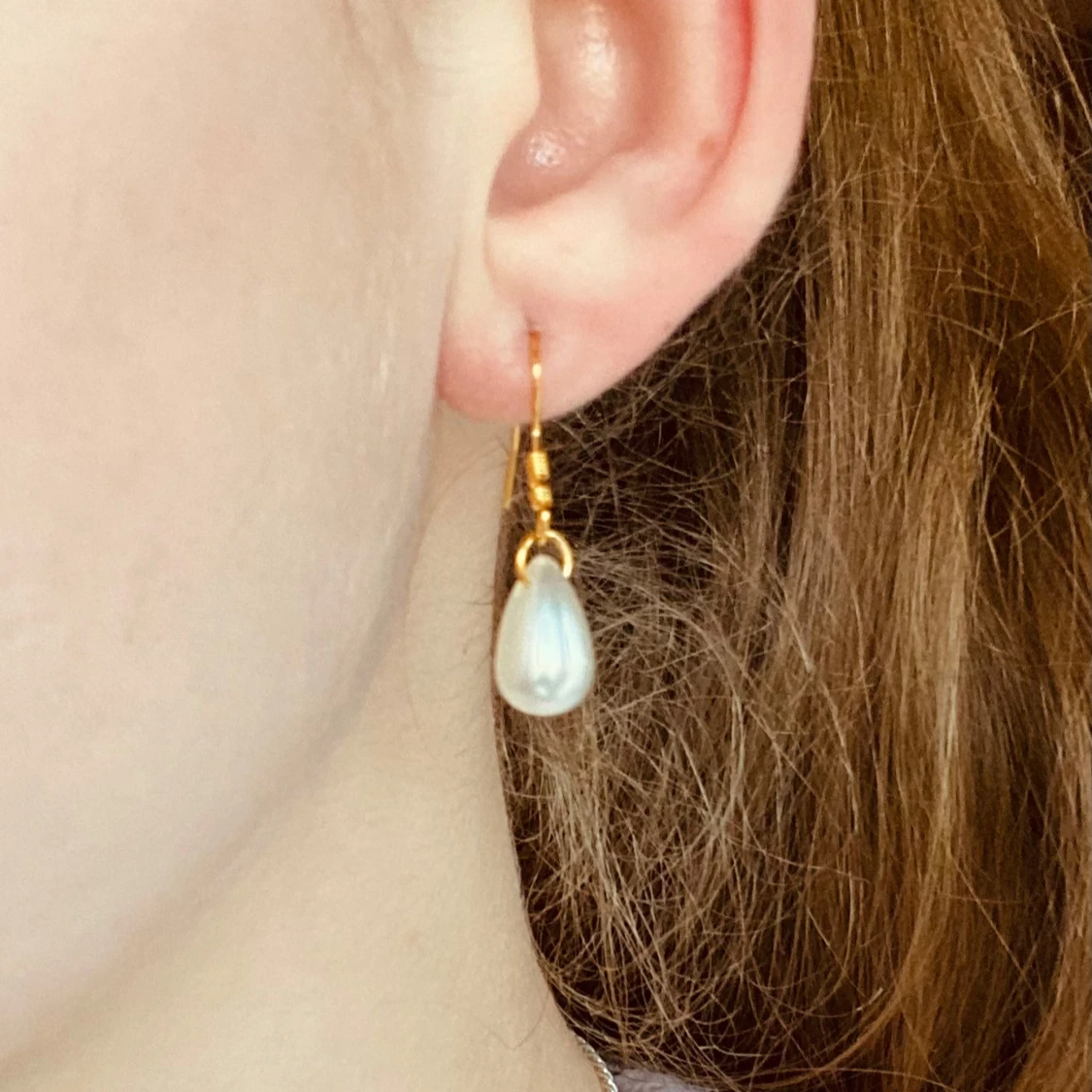 Örhängen med droppe