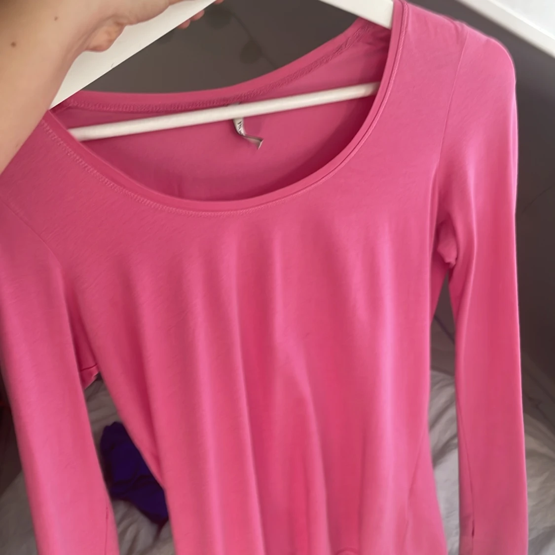 Rosa långärmad topp från Part Two