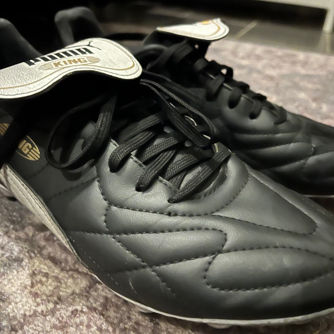 Svarta fotbollsskor Puma King - 3