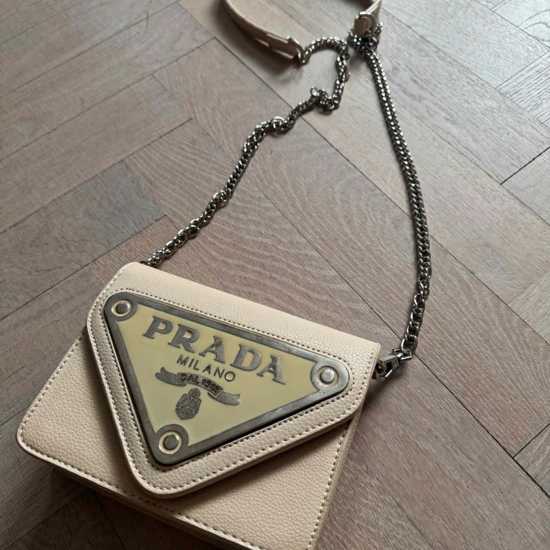 Beige axelväska  - 2