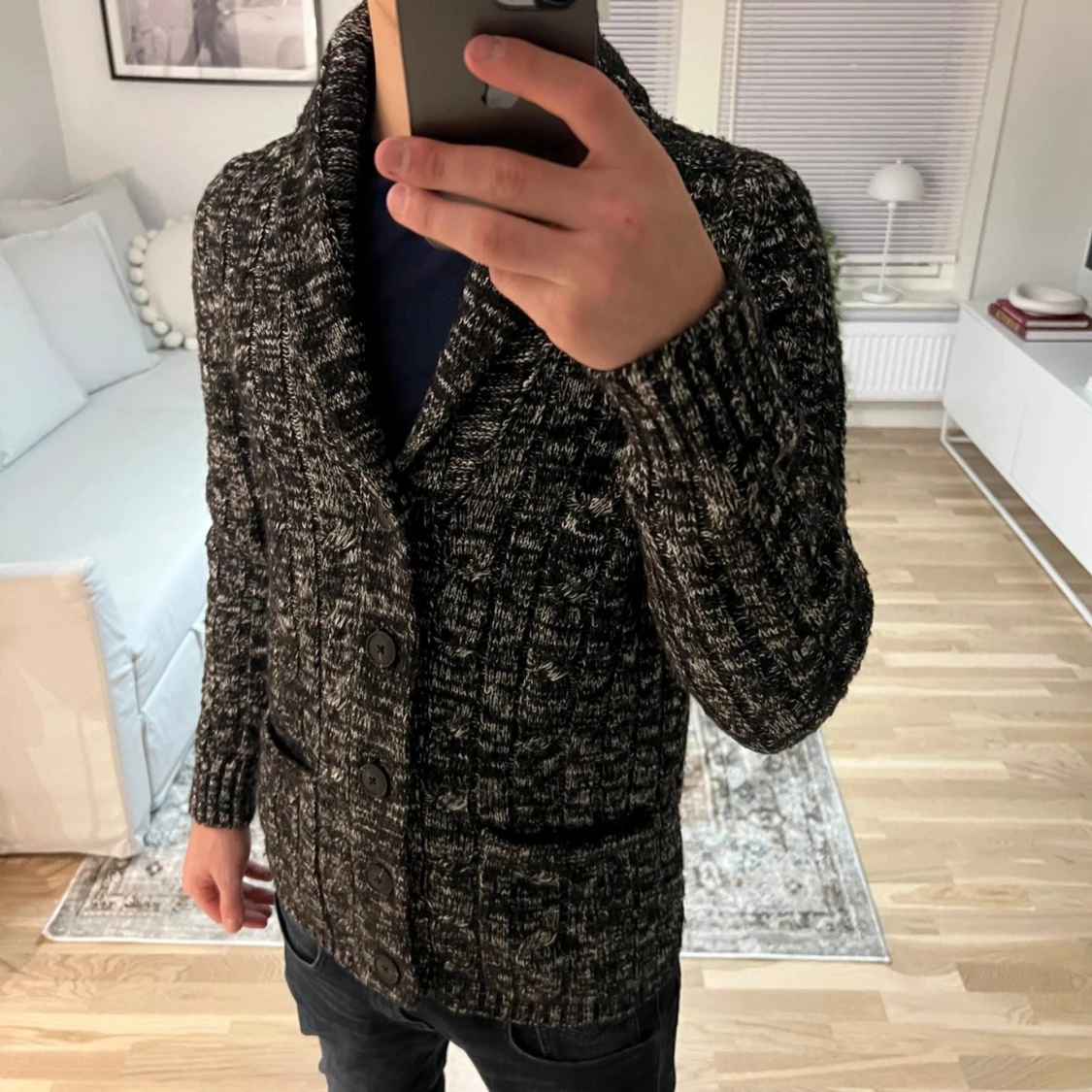 Marc O’Polo stickad cardigan  - 90