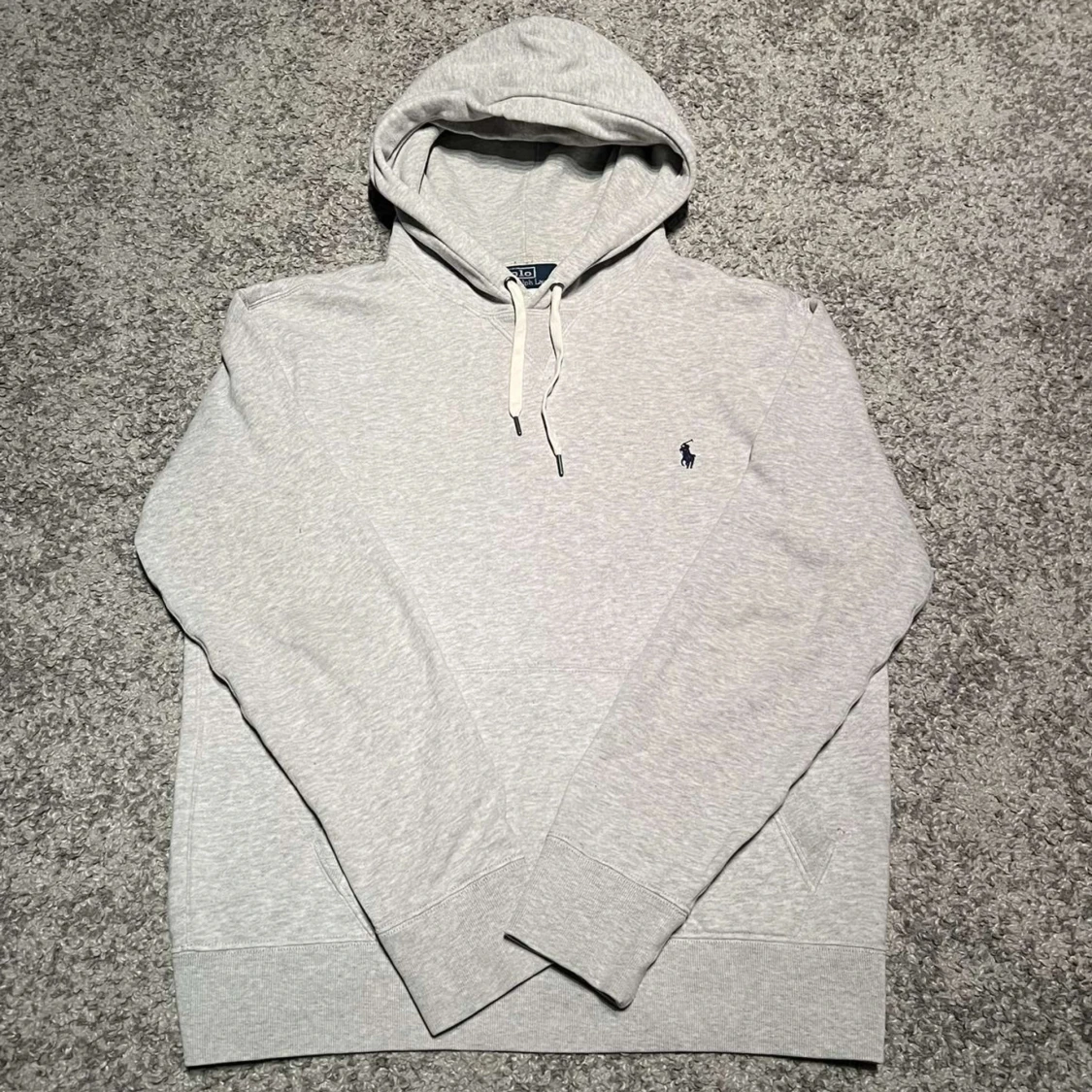Grå hoodie från Ralph Lauren