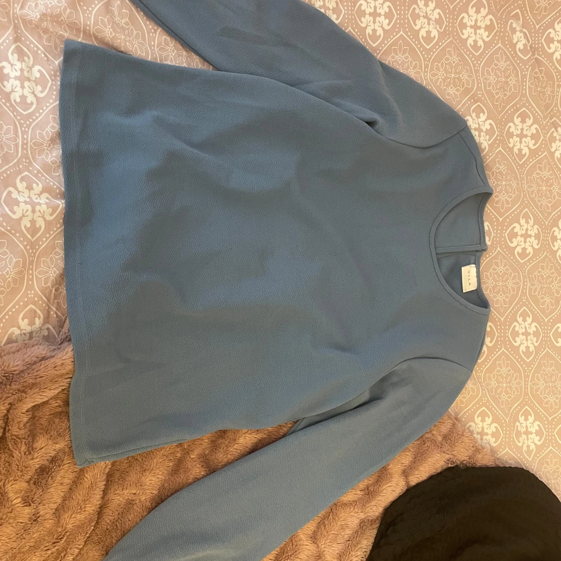 Blå långärmad tröja från Vila - 2