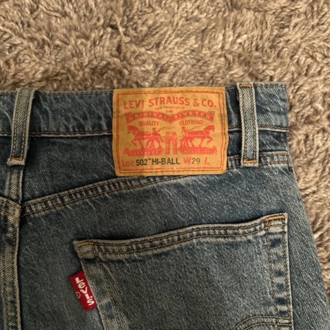 Levi's 502 Hi-Ball jeans blå - 3