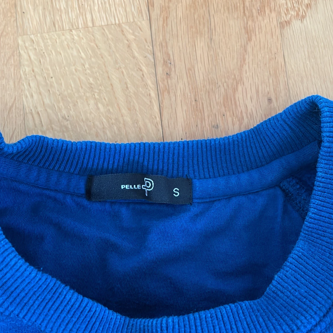 Blå sweatshirt från Pelle P, Stl S - 3
