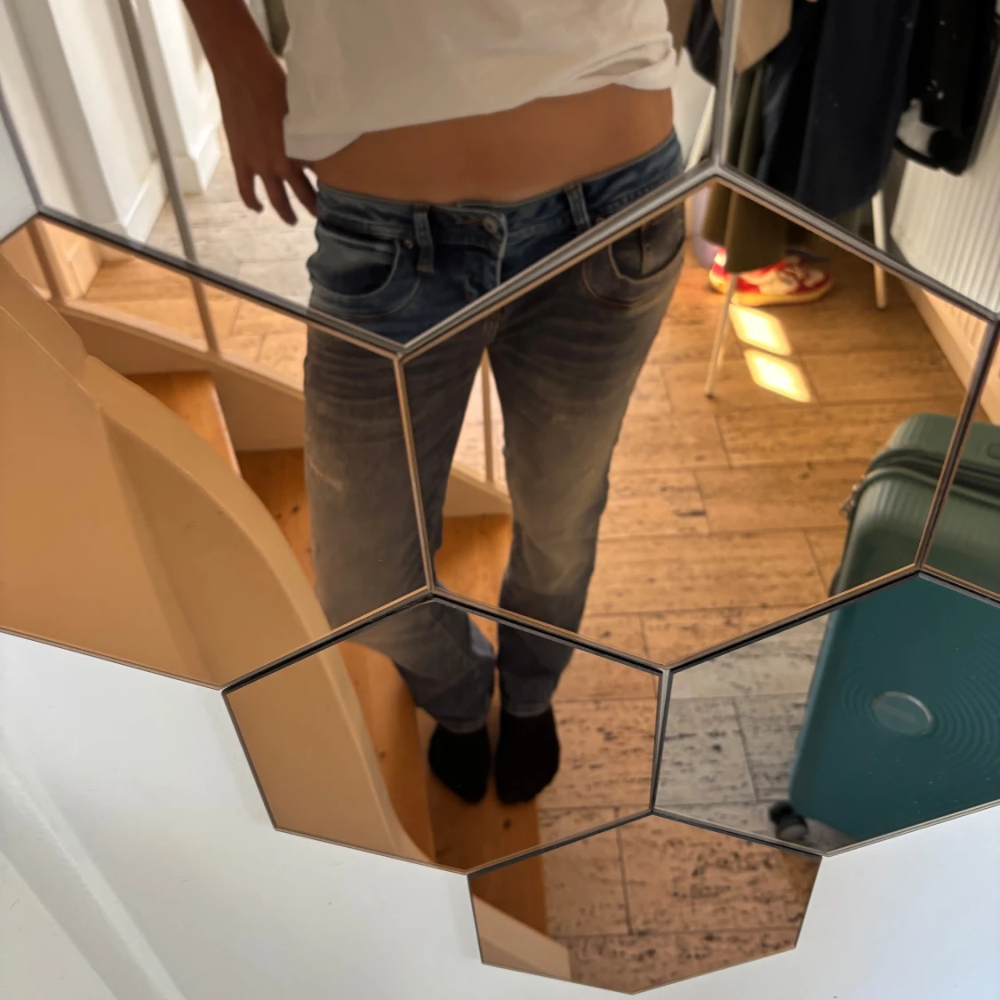 Bootcut jeans från Valerie, blå