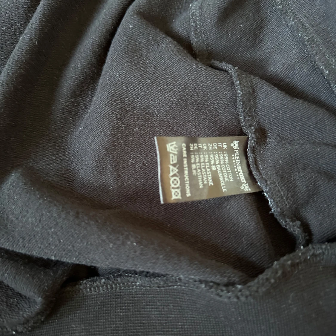 Svart zip hoodie från Plein Sport - 4