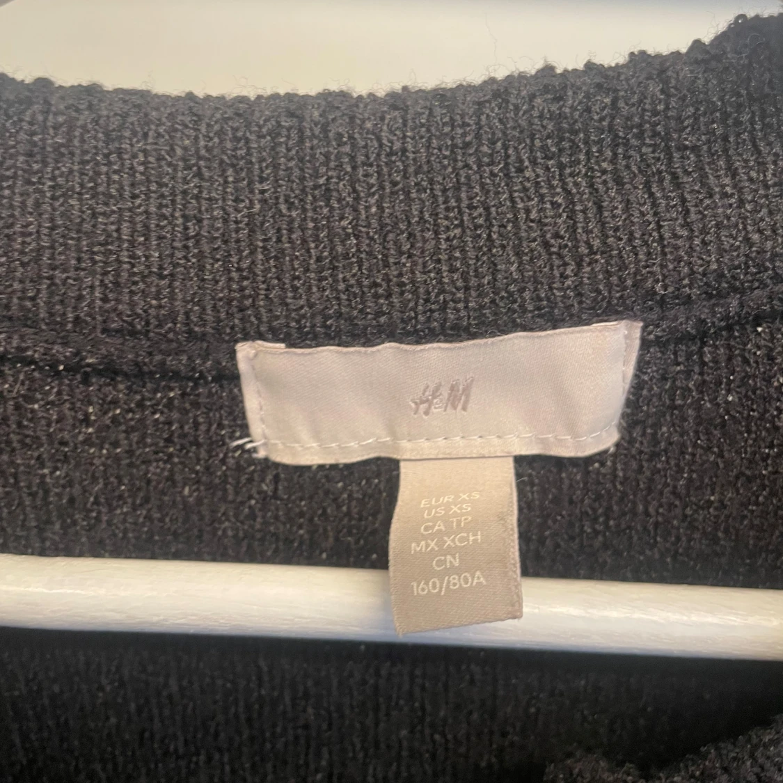 Svart cardigan jacka från H&M XS - 1