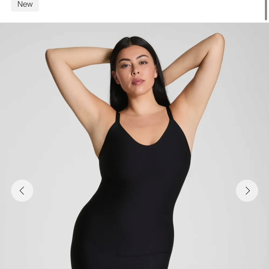 Svart shapingklänning från Spanx