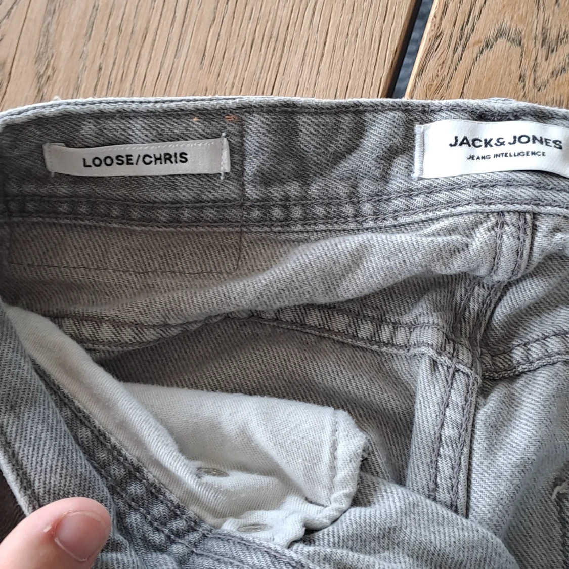 Grå loose fit jeans från Jack & Jones - 3