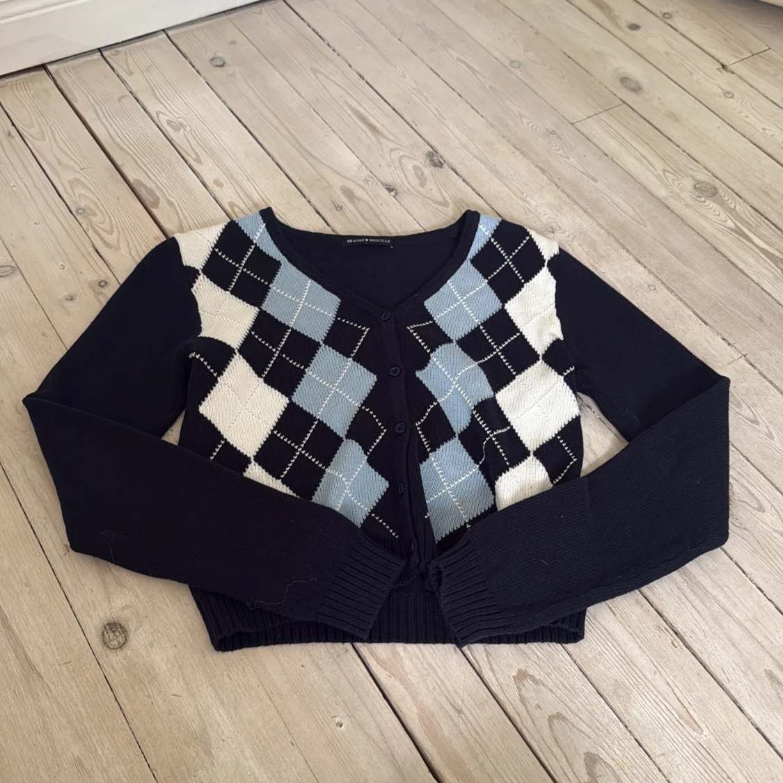 Argyle kofta från Brandy Melville