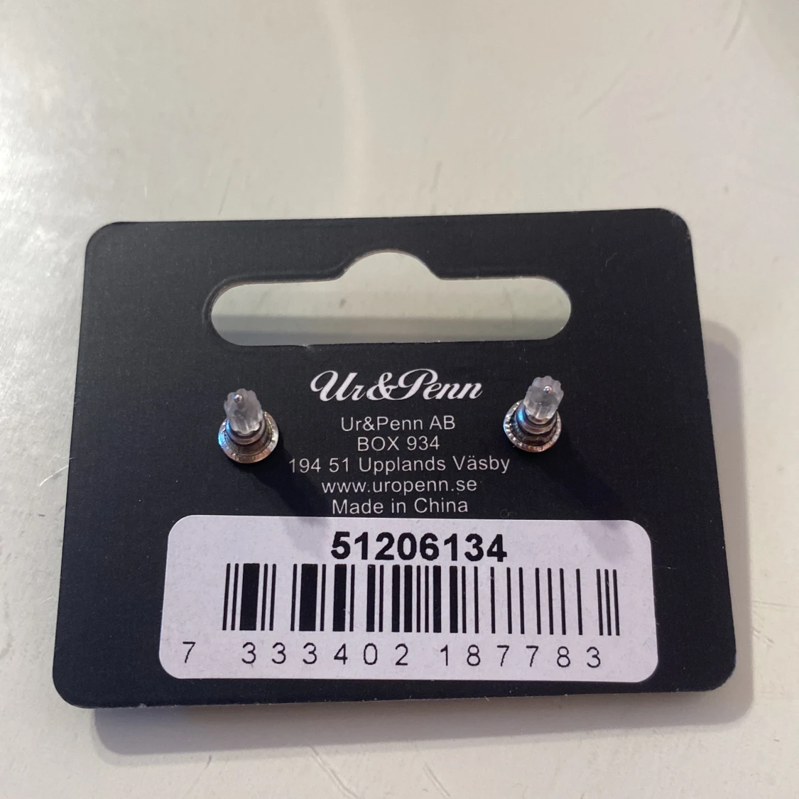 Silvriga rosettörhängen Ur & Penn - 1