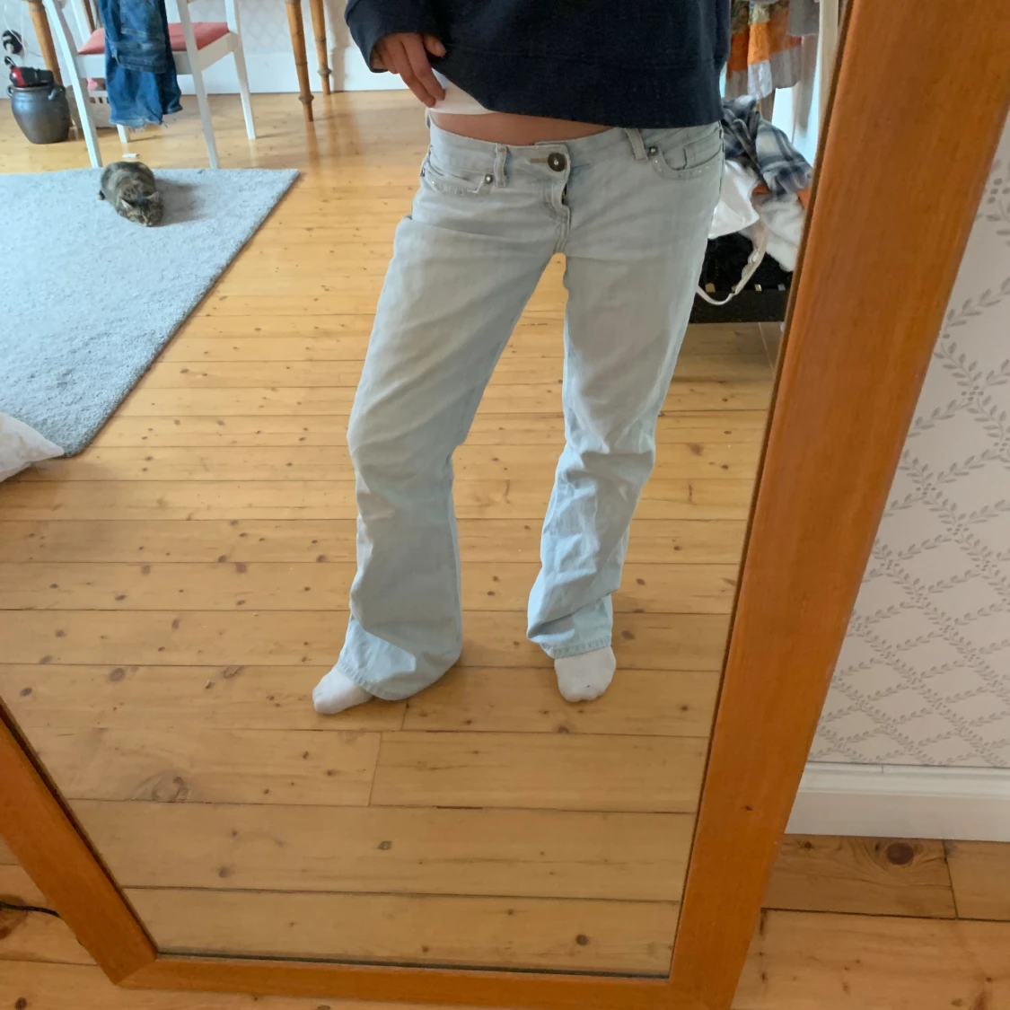 Lågmidjade jeans - 3