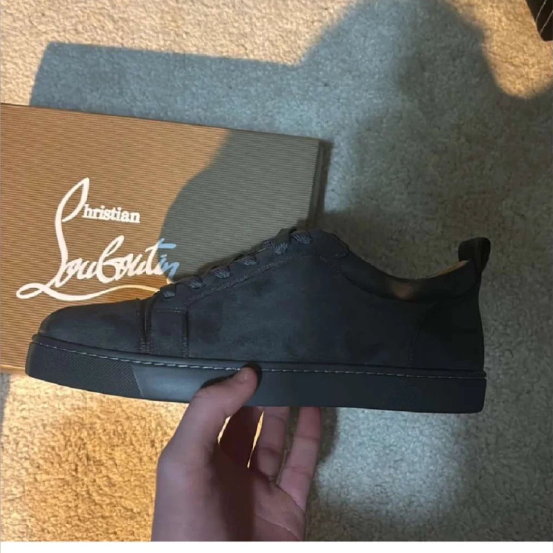 Svarta sneakers från Christian Louboutin