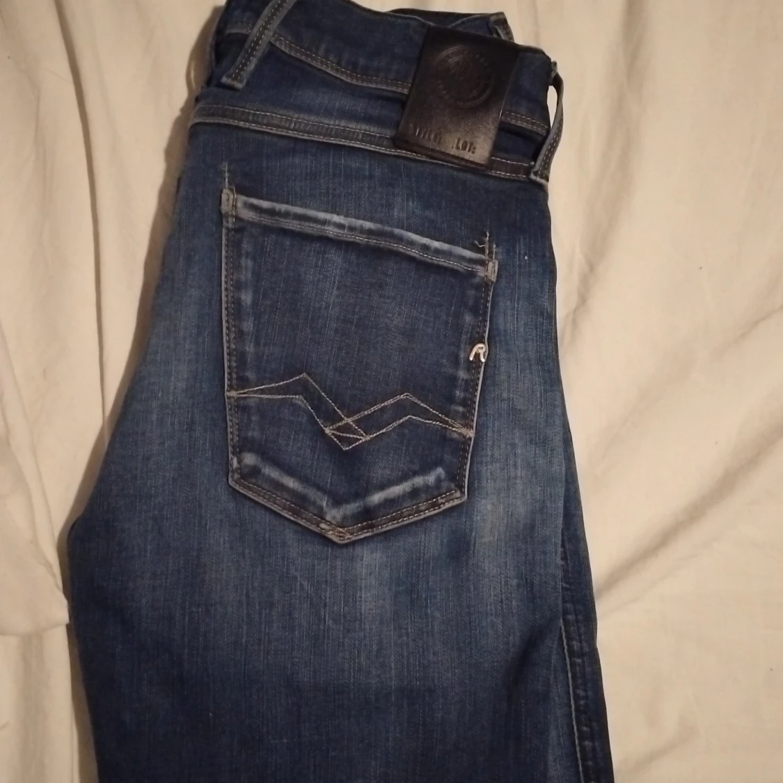 Blå Replay jeansbyxor herr - 2