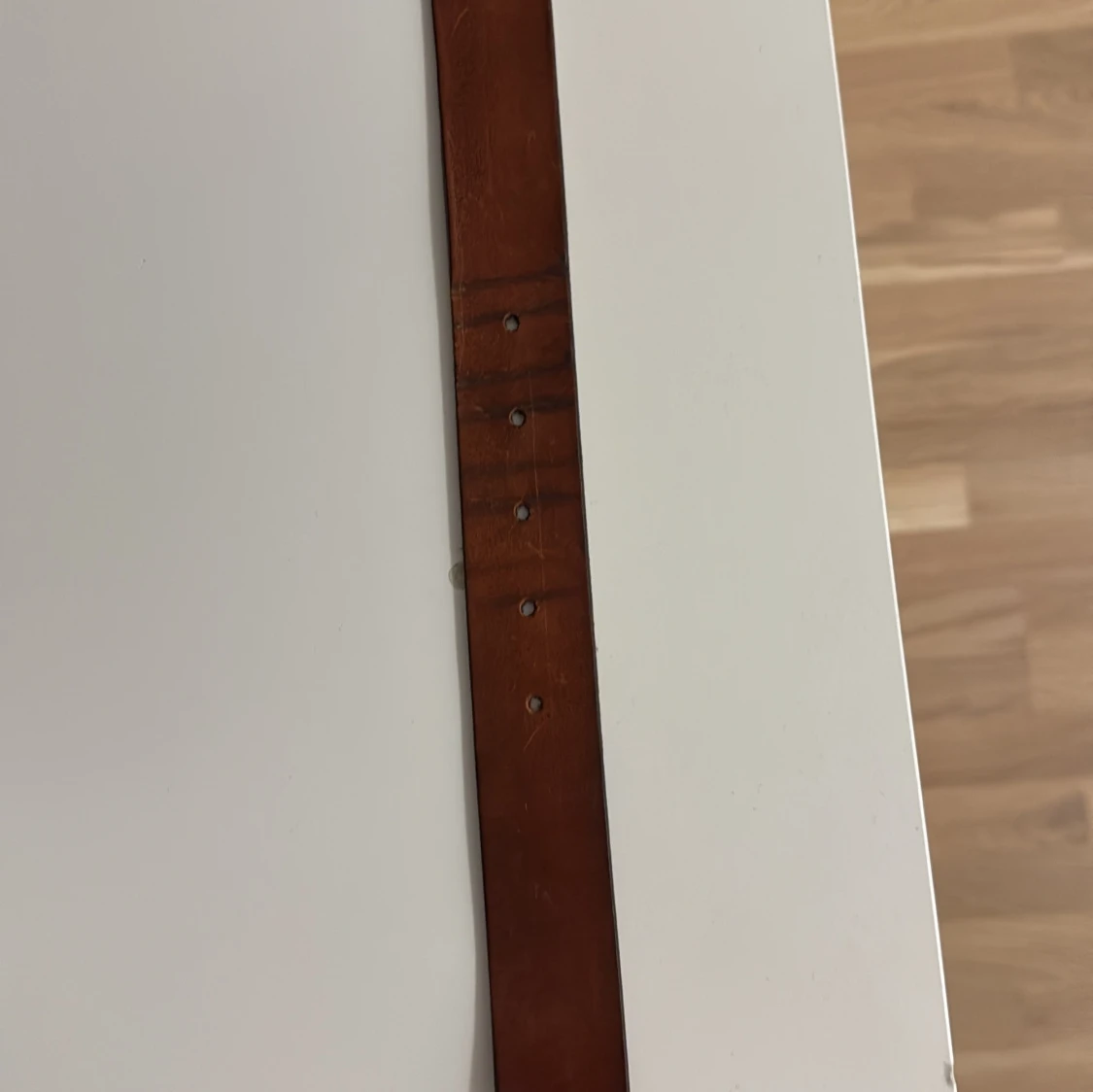 Brunt skärp från H&M i skinn - 3