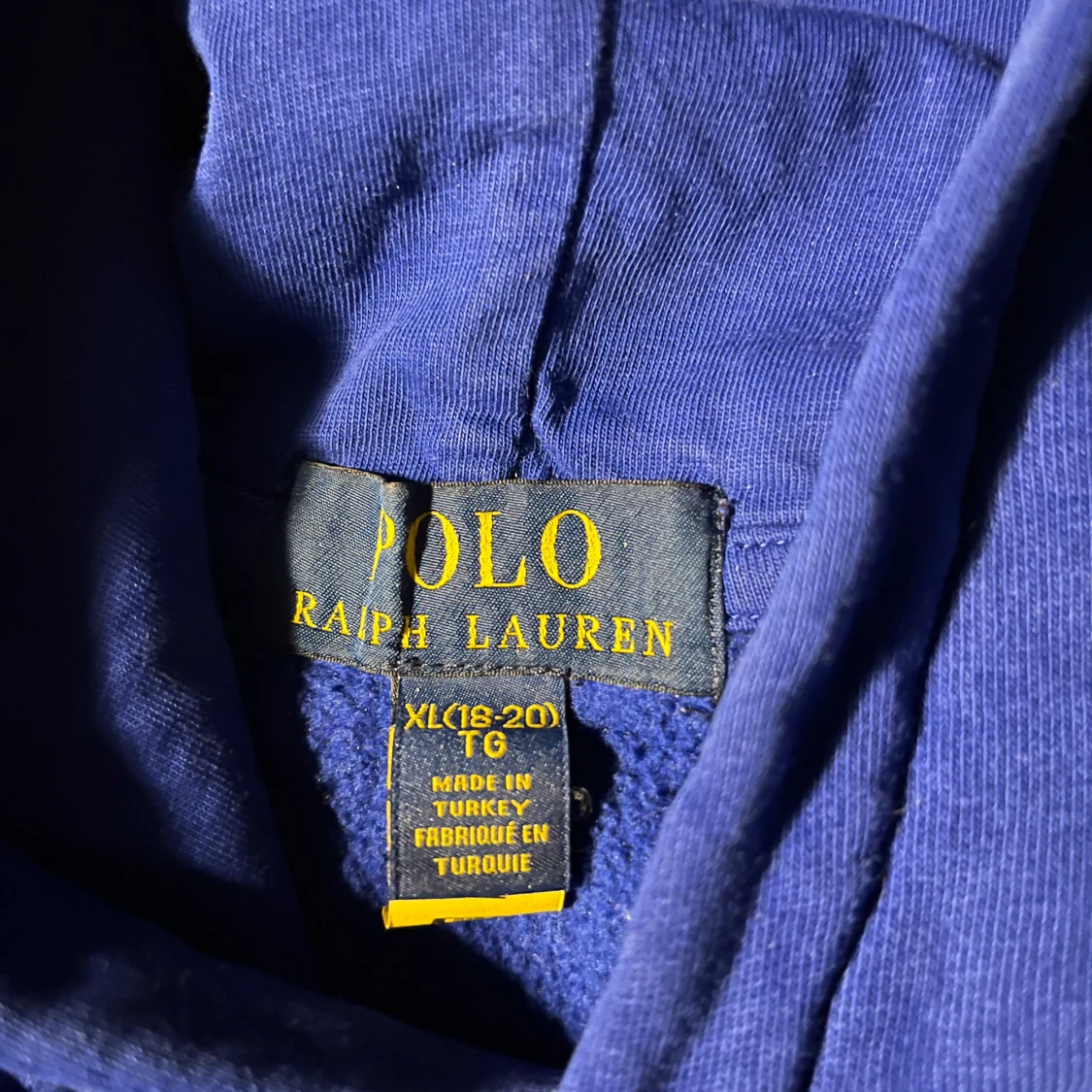 Blå hoodie med björntryck från Polo Ralph Lauren - 2