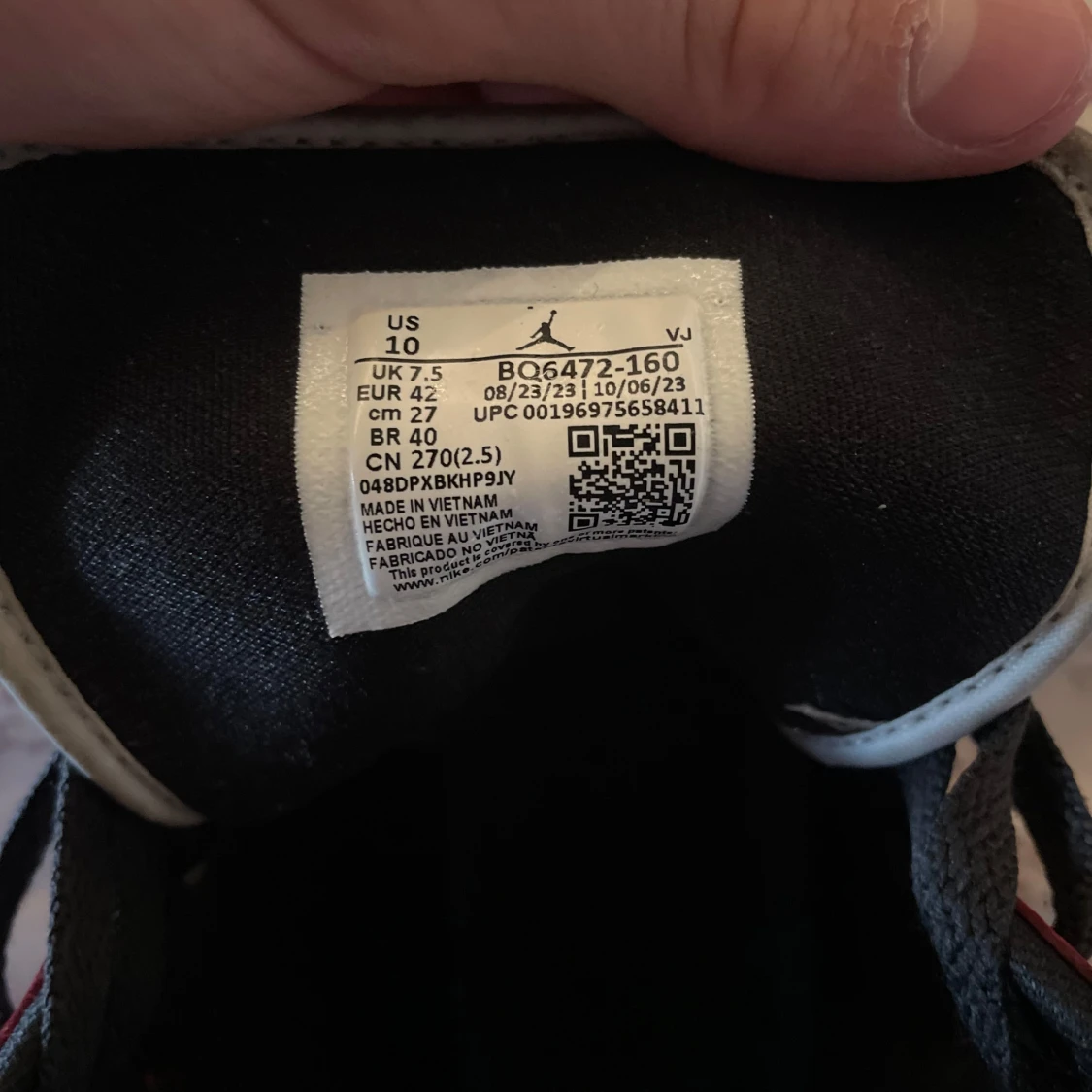 NIKE AIR JORAN 1 - 3