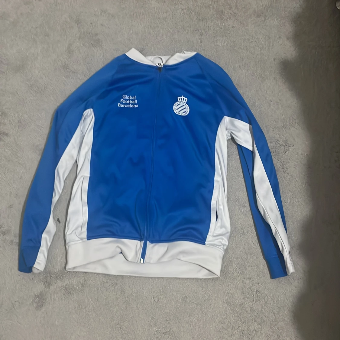 Blå och vit träningsjacka Espanyol de Barcelona Academy - 1