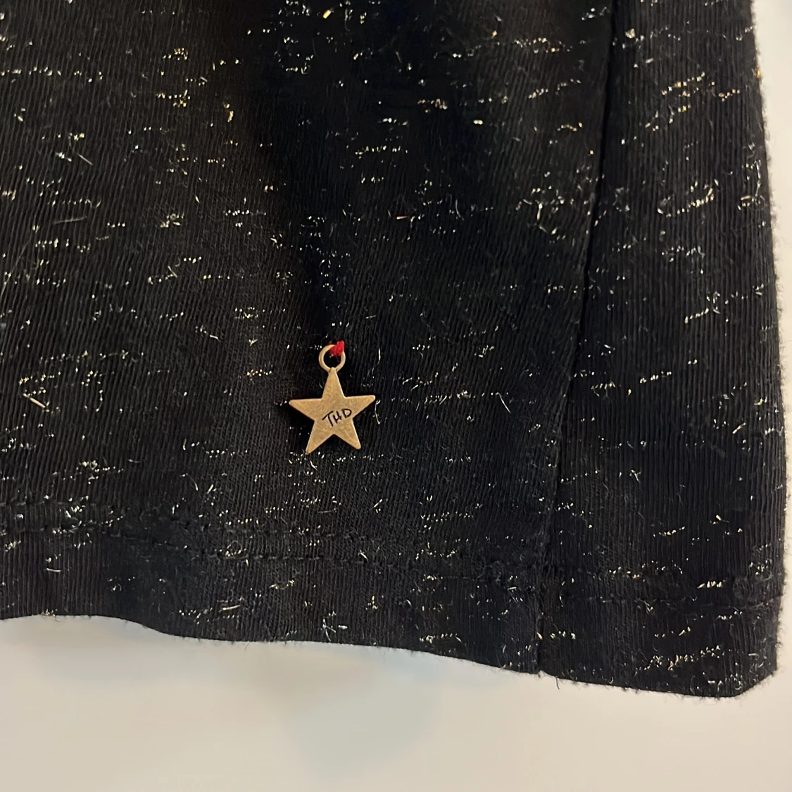 Svart glittrig klänning från Hilfiger Denim - 2