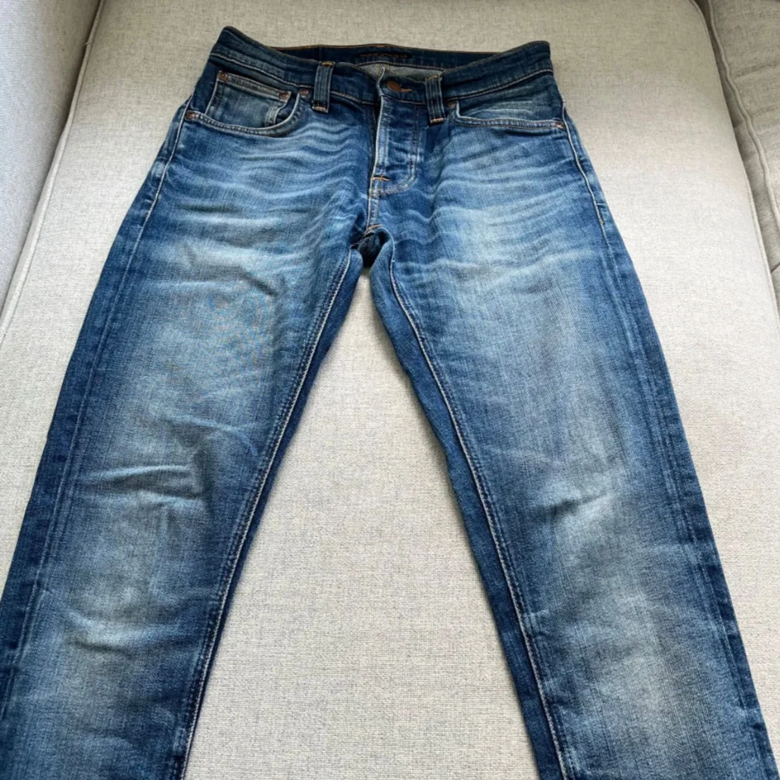 Blå nudie jeans - 1