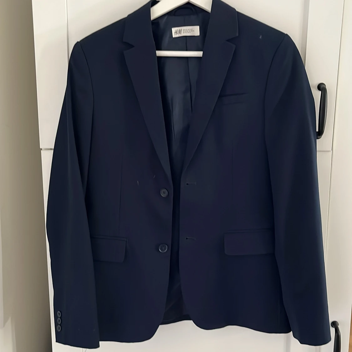 Mörkblå kavaj från H&M