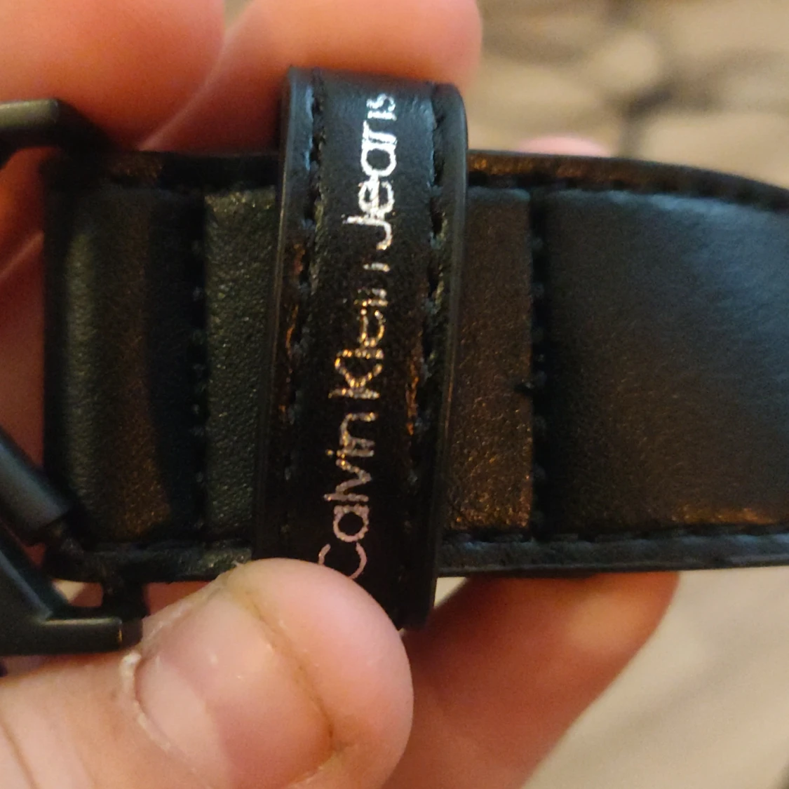 Svart bälte från Calvin Klein Jeans - 2