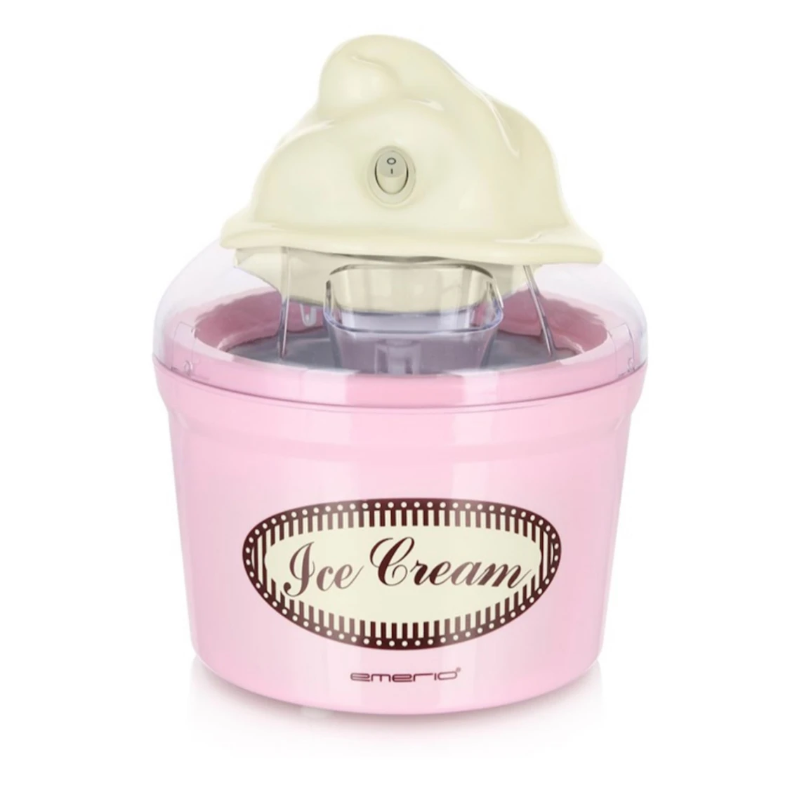 Rosa glassmaskin från Emerio