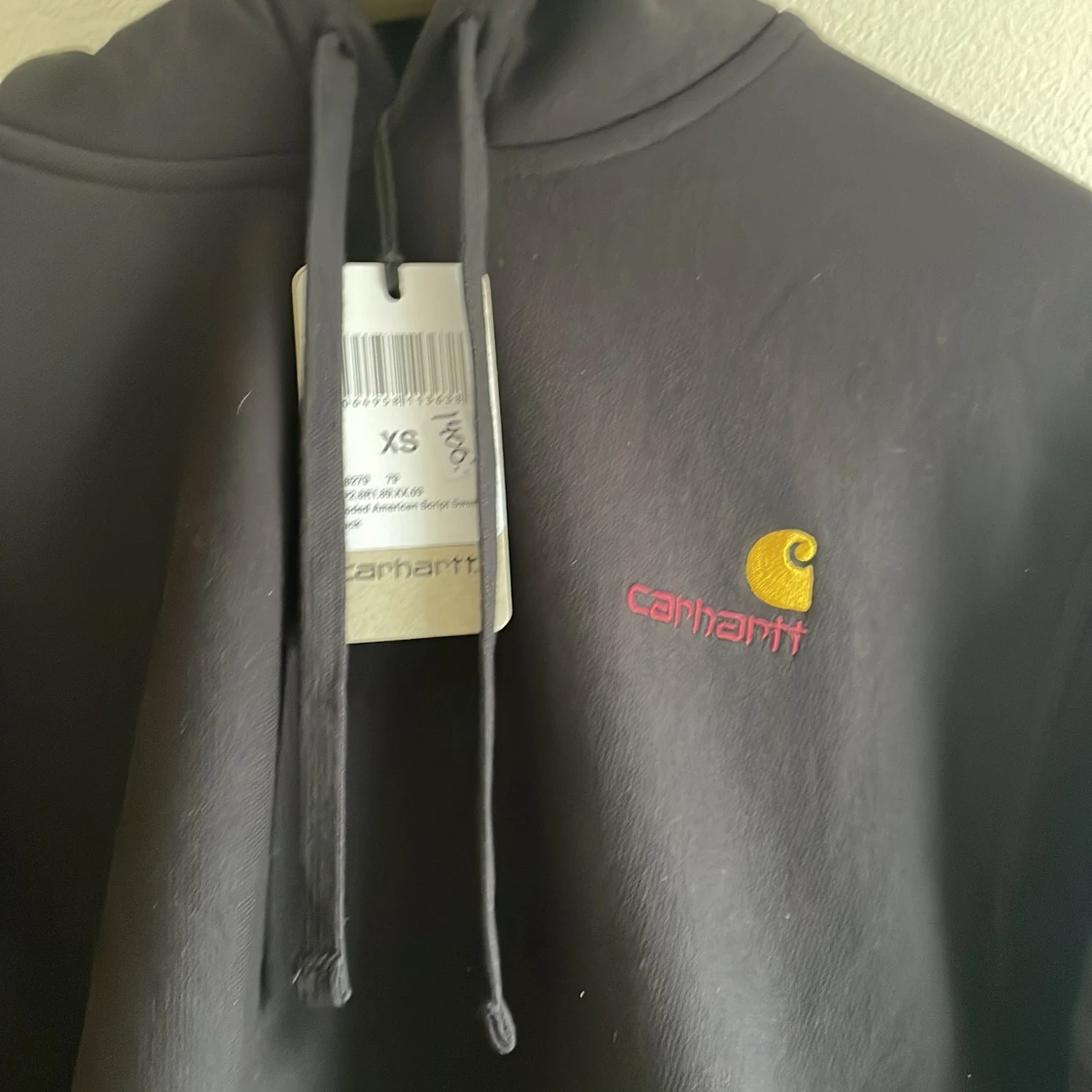 Helt ny Carhartt WIP American Script hoodie - 1