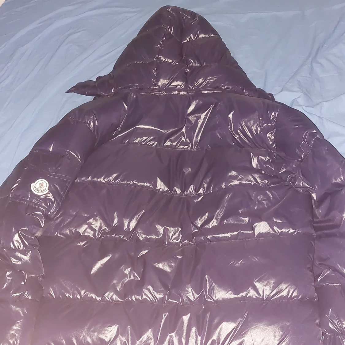 Mörkblå dunjacka från Moncler - 4