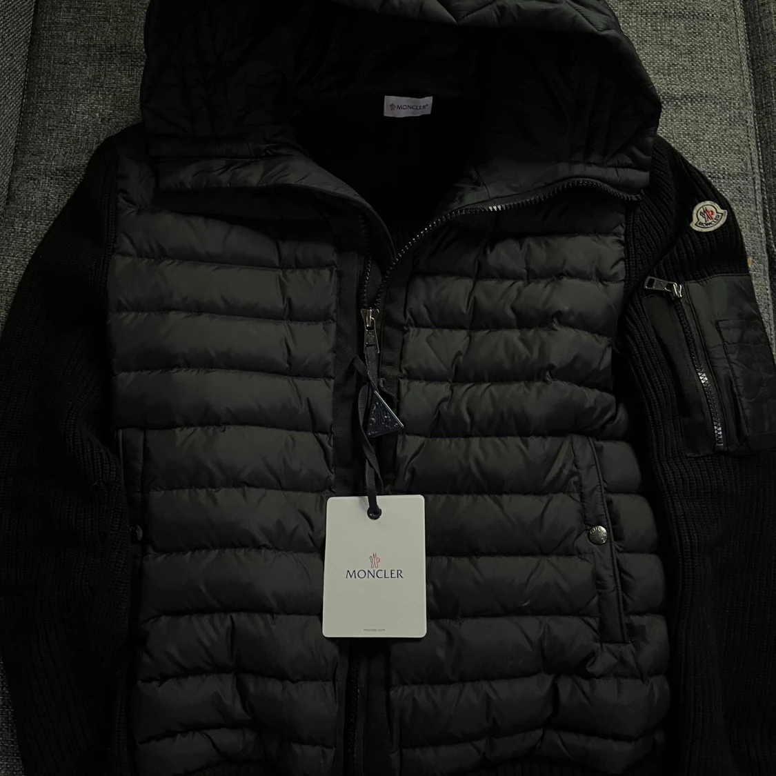 Svart Moncler cardigan