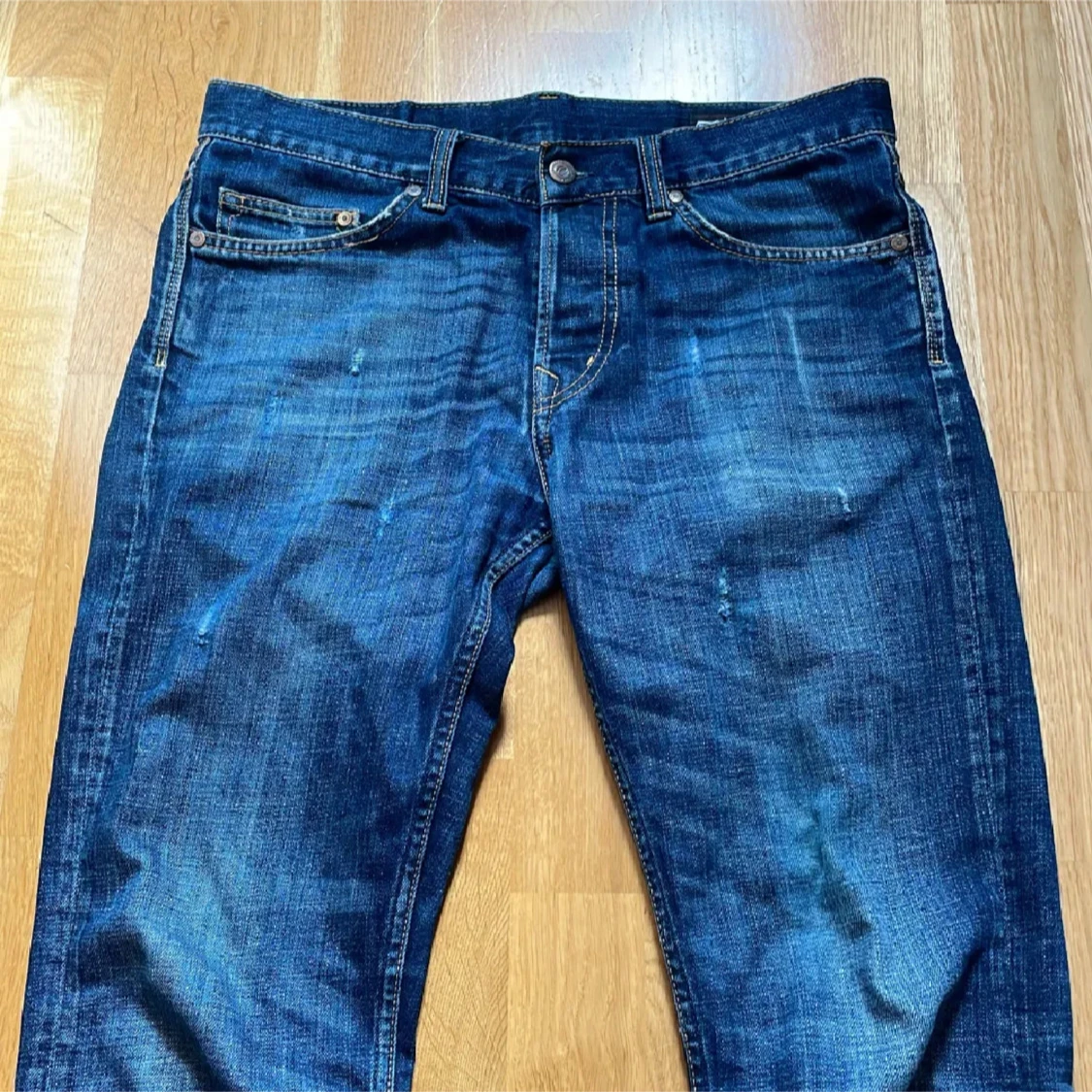 Blå jeans från crocker  - 1