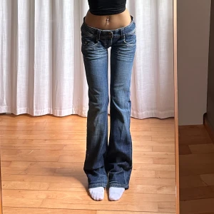 Lågmidjade  jeans - Vintage från Pepe jeans💓midja 42 innerben 86 jae 165