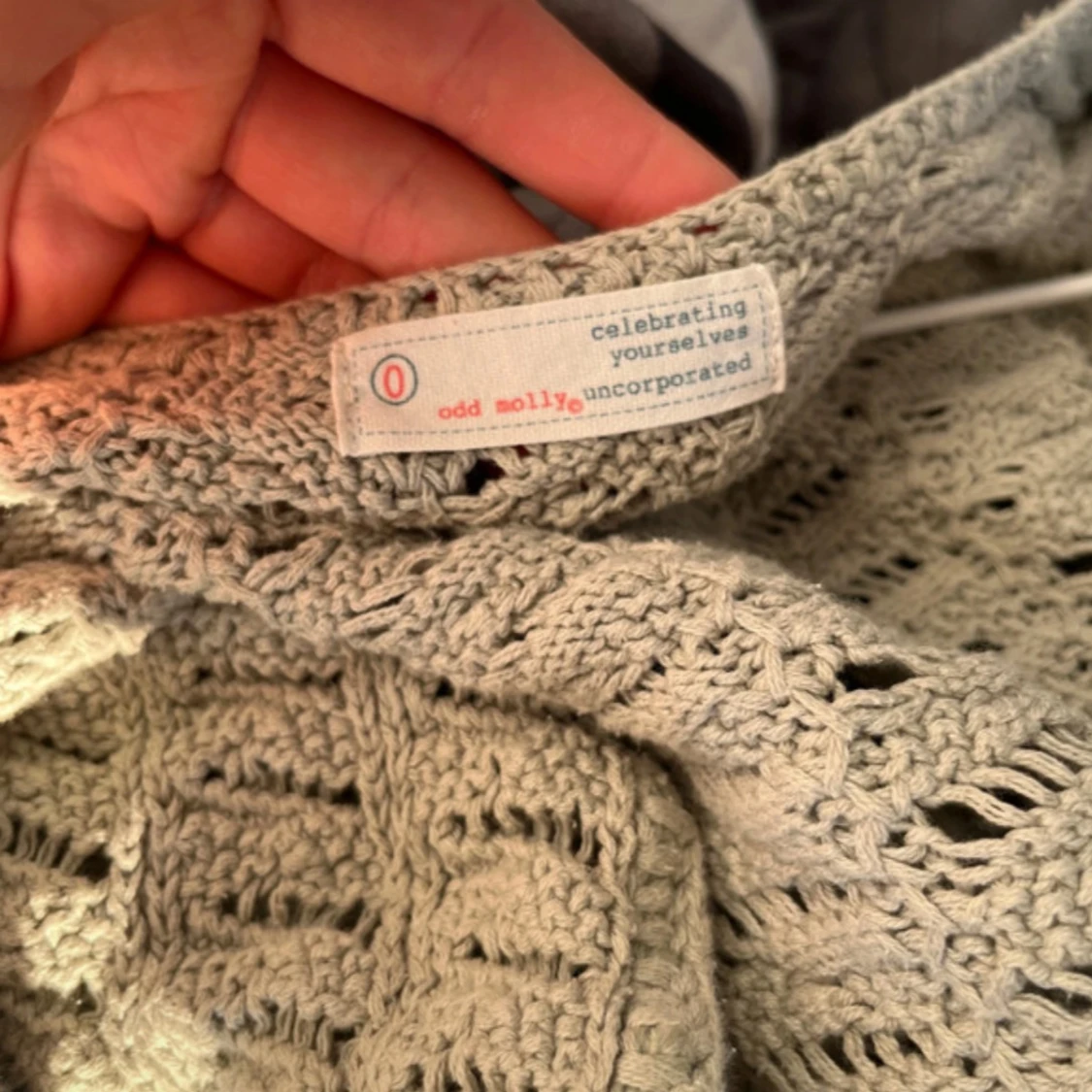 Grön stickad kofta från Odd Molly - 2