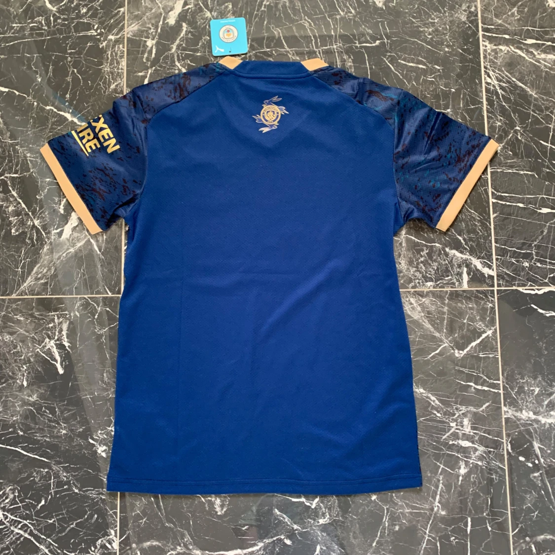 Manchester City blå fotbollströja från Puma - 1