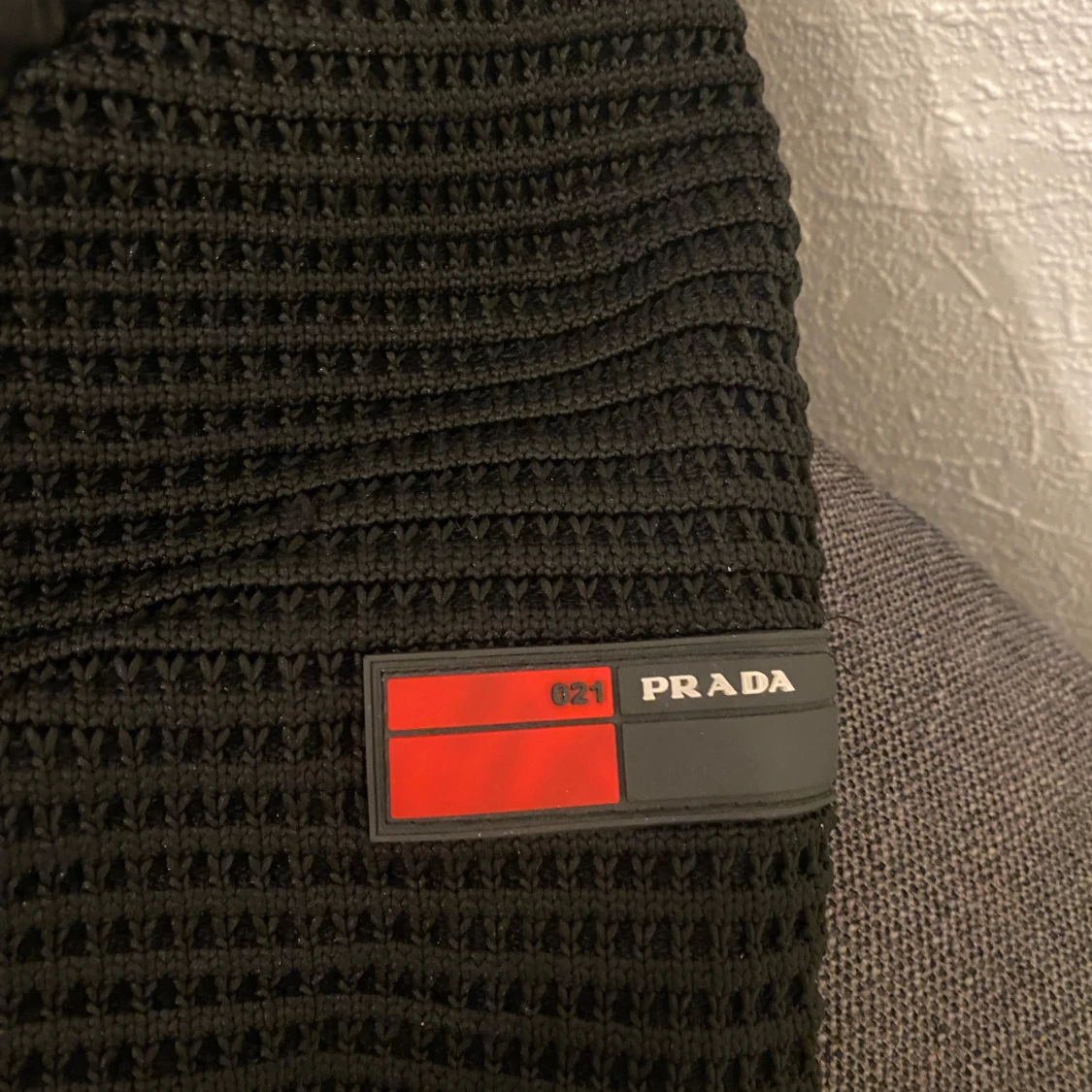 Svart pufferjacka från Prada - 2