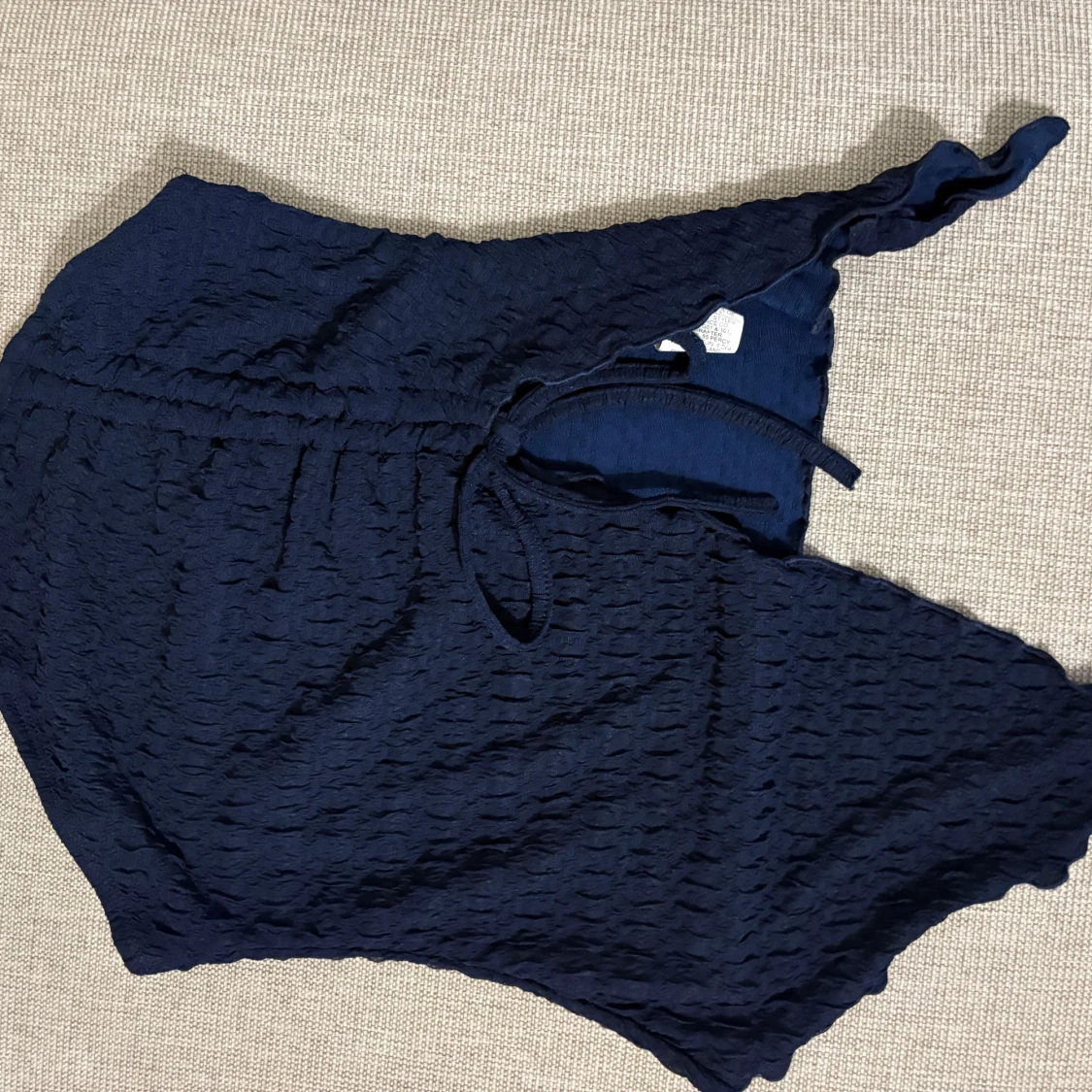 Mörkblå omlottkjol och topp från SHEIN - 1