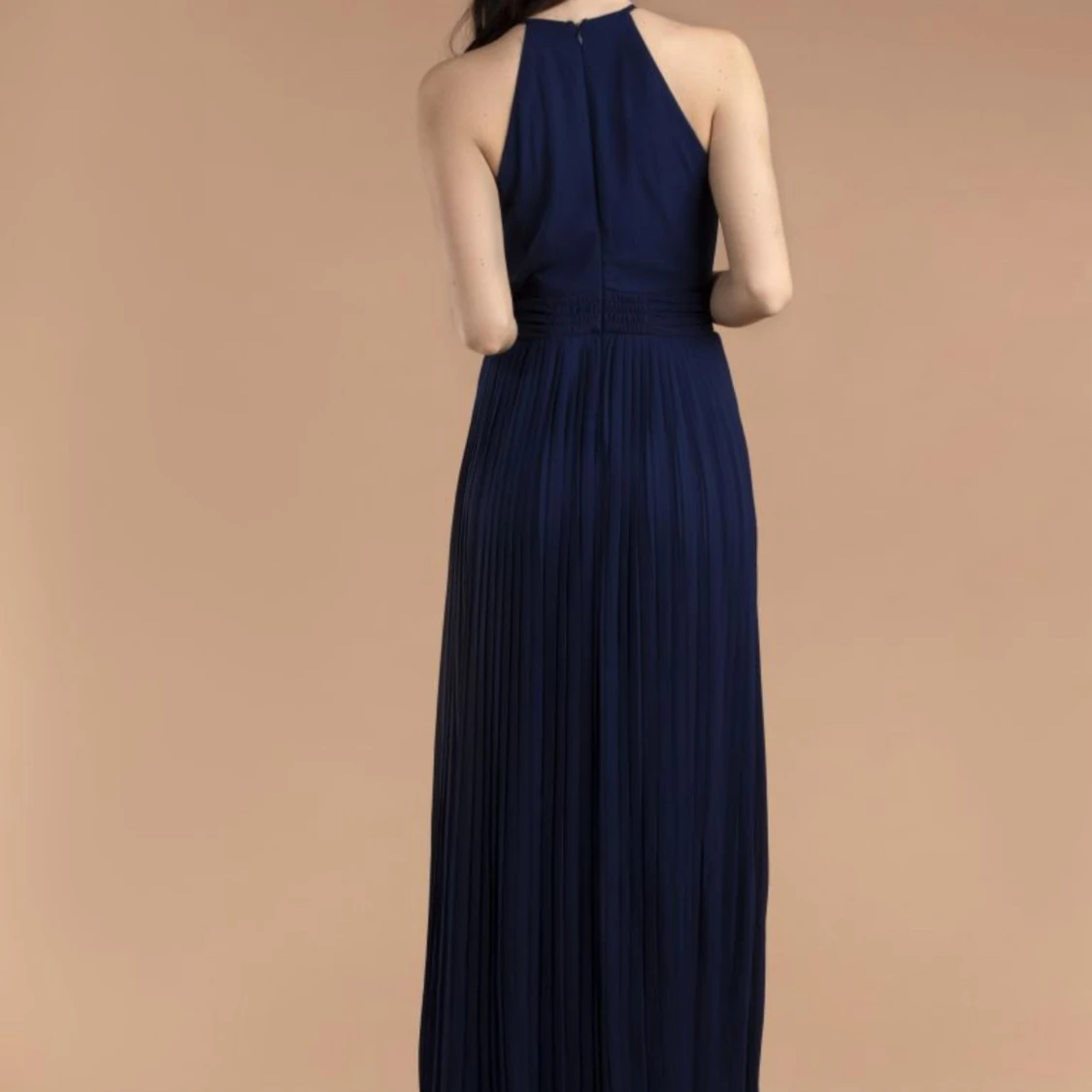 Marinblå långklänning - 2