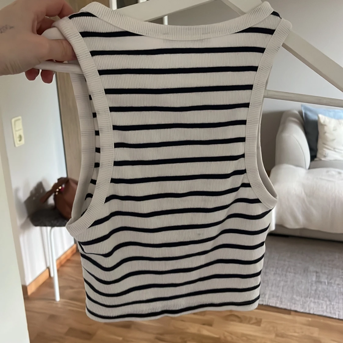 Randig ribbad linnetopp