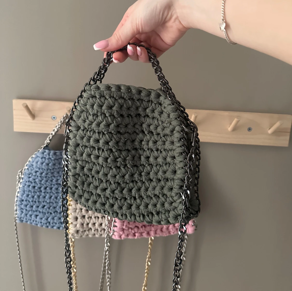 Virkade väskor 🤍 - 1